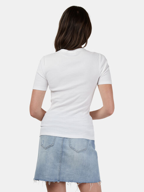 Jessie Henley Tee, White, hi-res