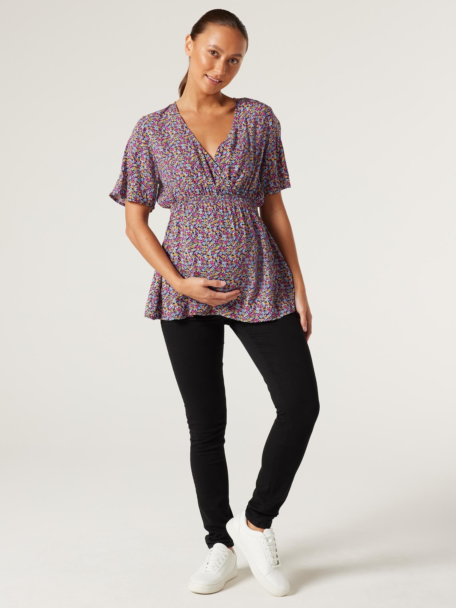 Bobby Wrap Maternity Top Jeanswest