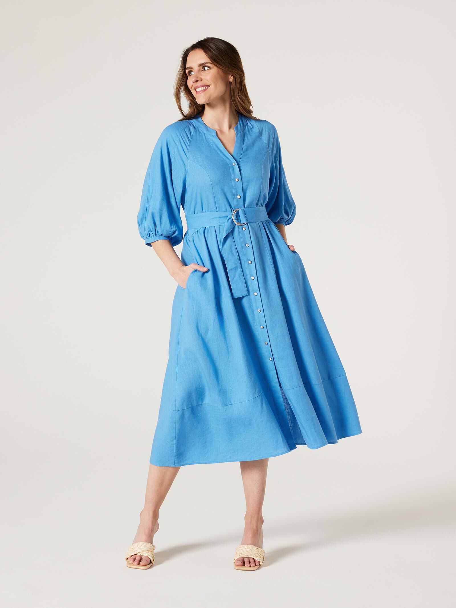 Button through sundress shop