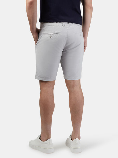 Louis Tie Front Short, Grey, hi-res