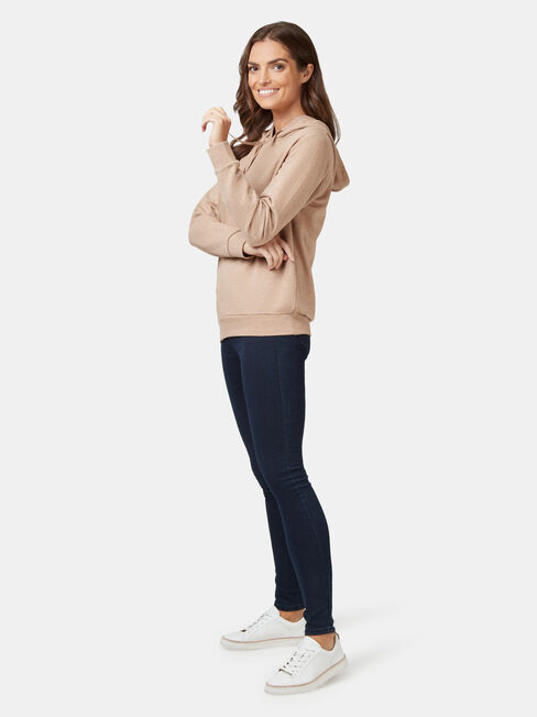 Rylee Hooded Sweat, Brown, hi-res