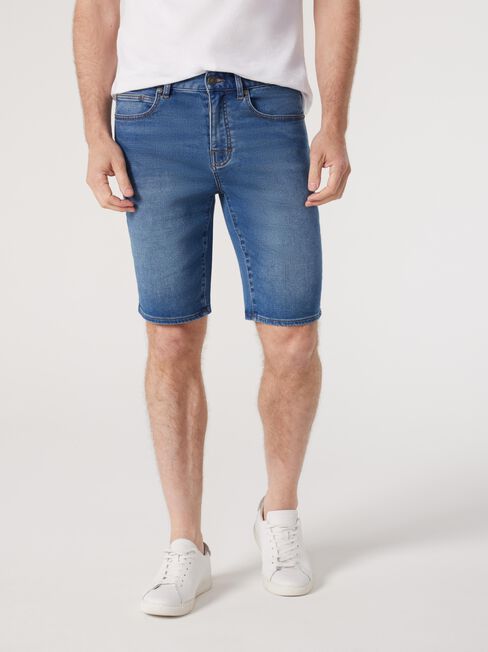 Terrence Knit Denim Short