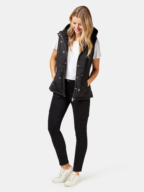Frankie Utility Pant, Black, hi-res