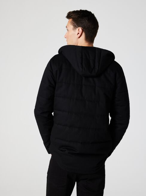 Toby Drill Jacket, Black, hi-res