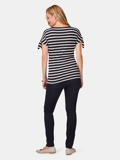 Maternity Skinny jeans Indigo Ink / Elastic ins, Dark Indigo, hi-res
