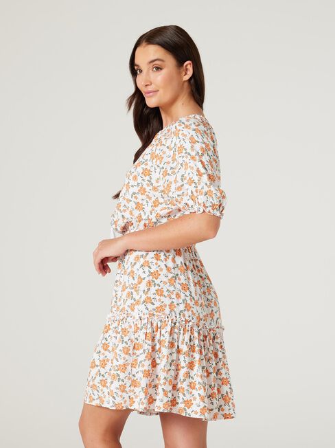 Camilla Dress, Trailing Floral, hi-res