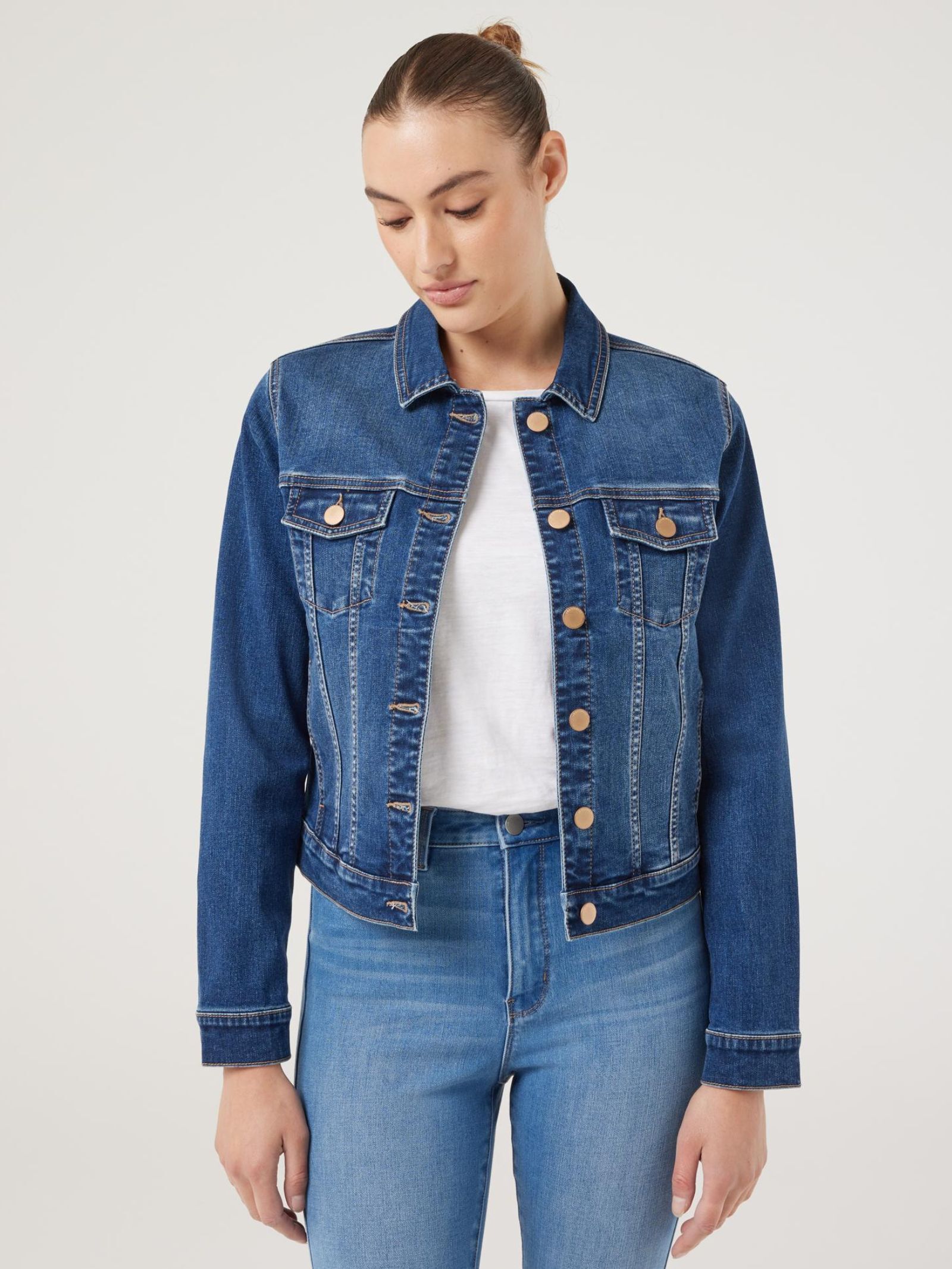 Classic Stretch Denim Jacket Jeanswest