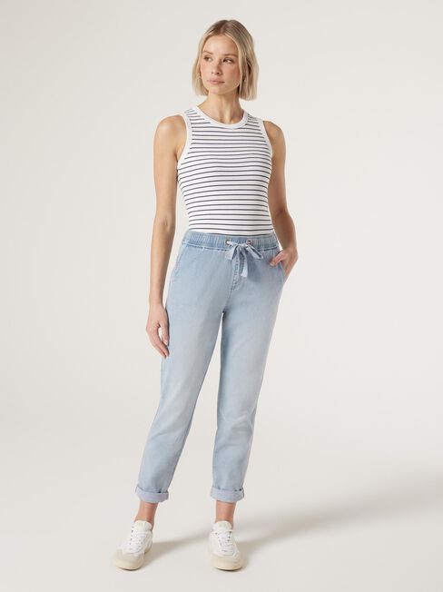 Amelia Joggers, Light Indigo, hi-res