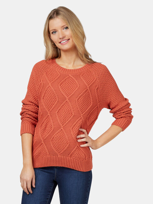 Juliette Pullover, Orange, hi-res