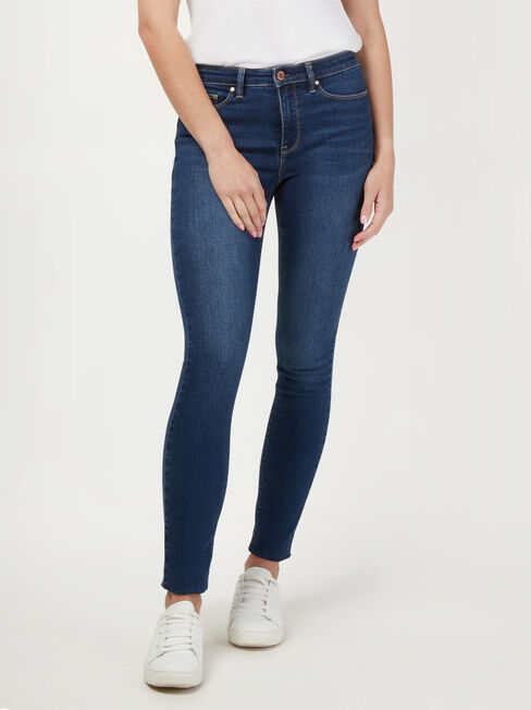 High waist Butt lifting Shaping jeans/Jeggings - Black Stone- Shop Now –  Wonderfit Australia