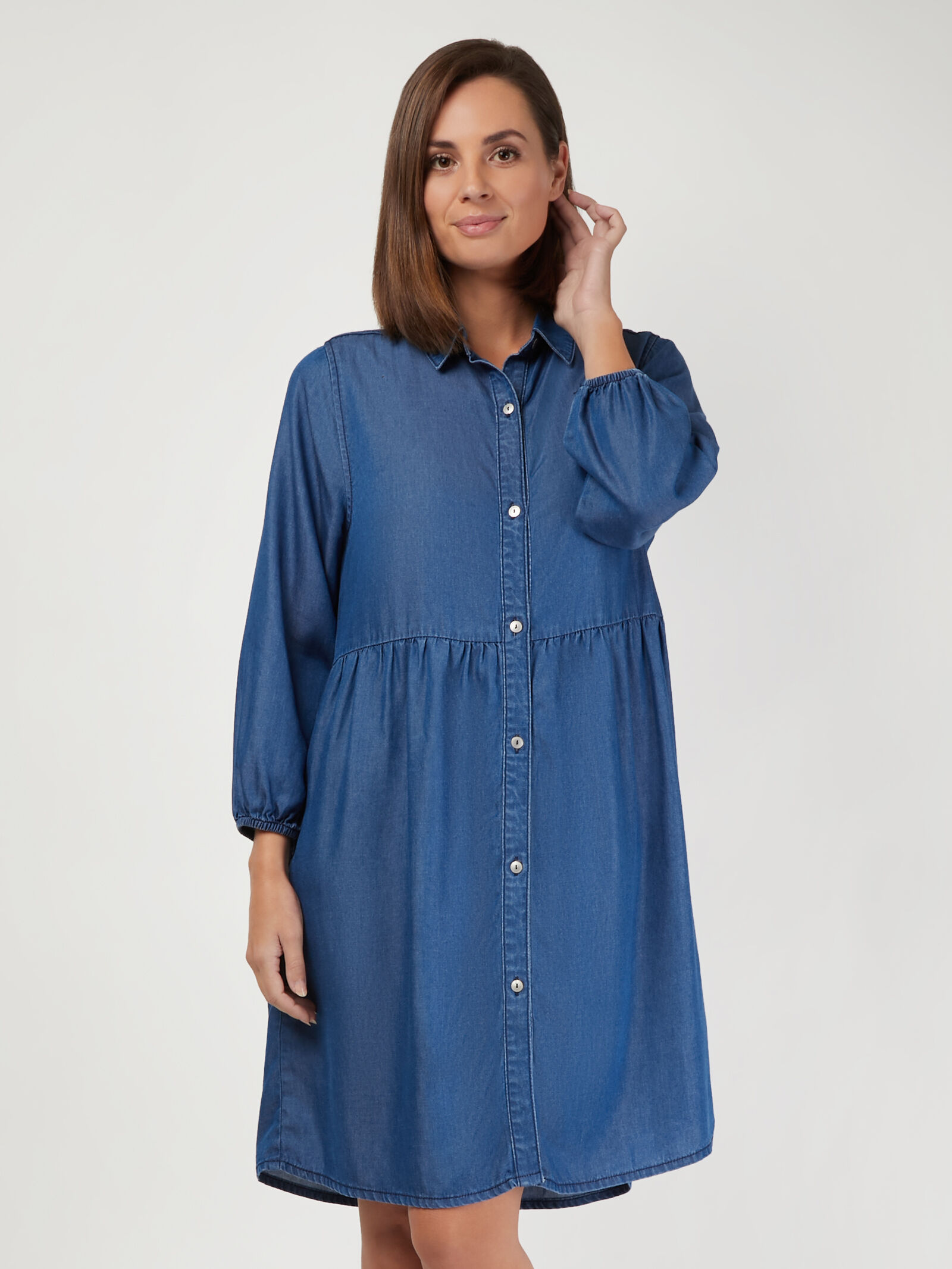 Ella Denim Shirt Dress Jeanswest