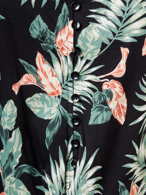 Rose Jersey Cami, Floral, hi-res
