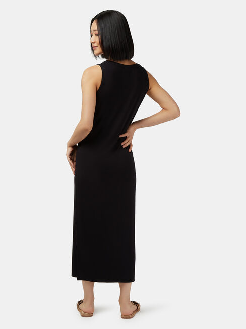 Georgia Henley Maternity Dress, Black, hi-res