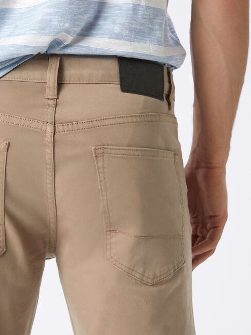 Slim Straight jeans Dark Stone, Coloured, hi-res