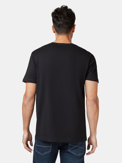 SS Basic Tee, Black, hi-res