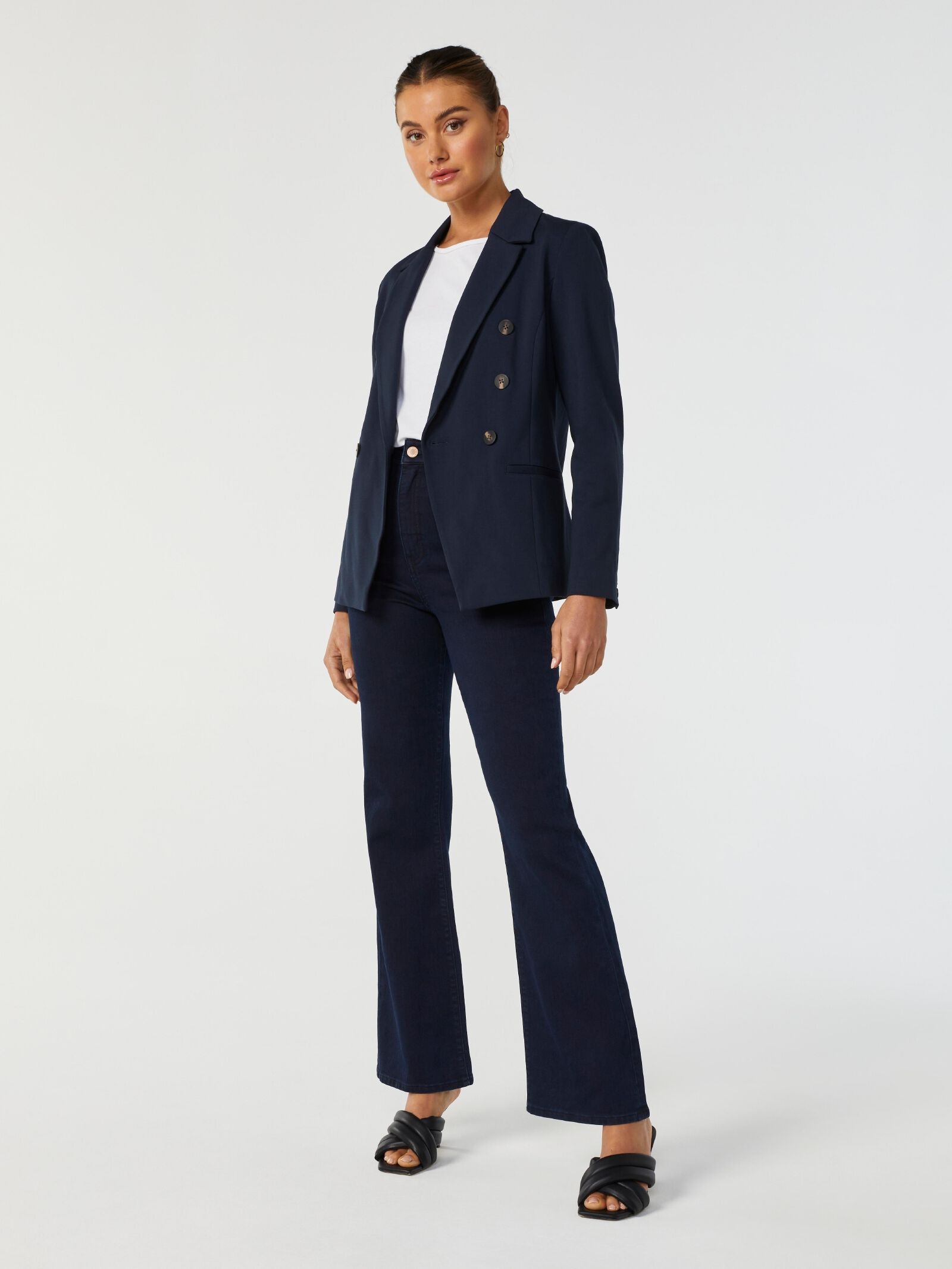 Women's ponte knit store blazer