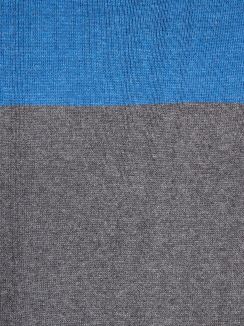 Conrad Block Crew Knit, Blue, hi-res