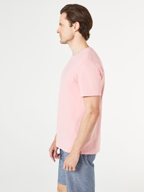 SS Pablo Slub Basic Tee, Dusty Pink, hi-res