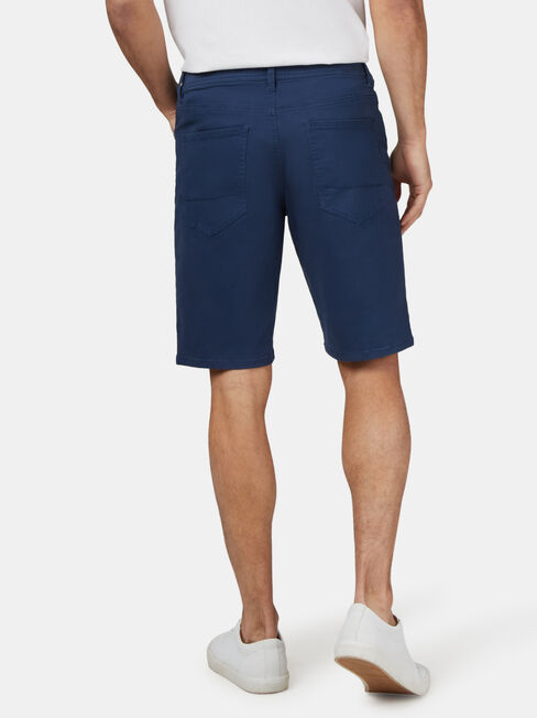 Milton 5 Pocket Short, Blue, hi-res