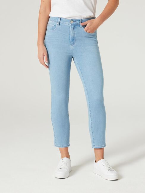 KARA MID WAISTED SKINNY CAPRI, Light Vintage, hi-res