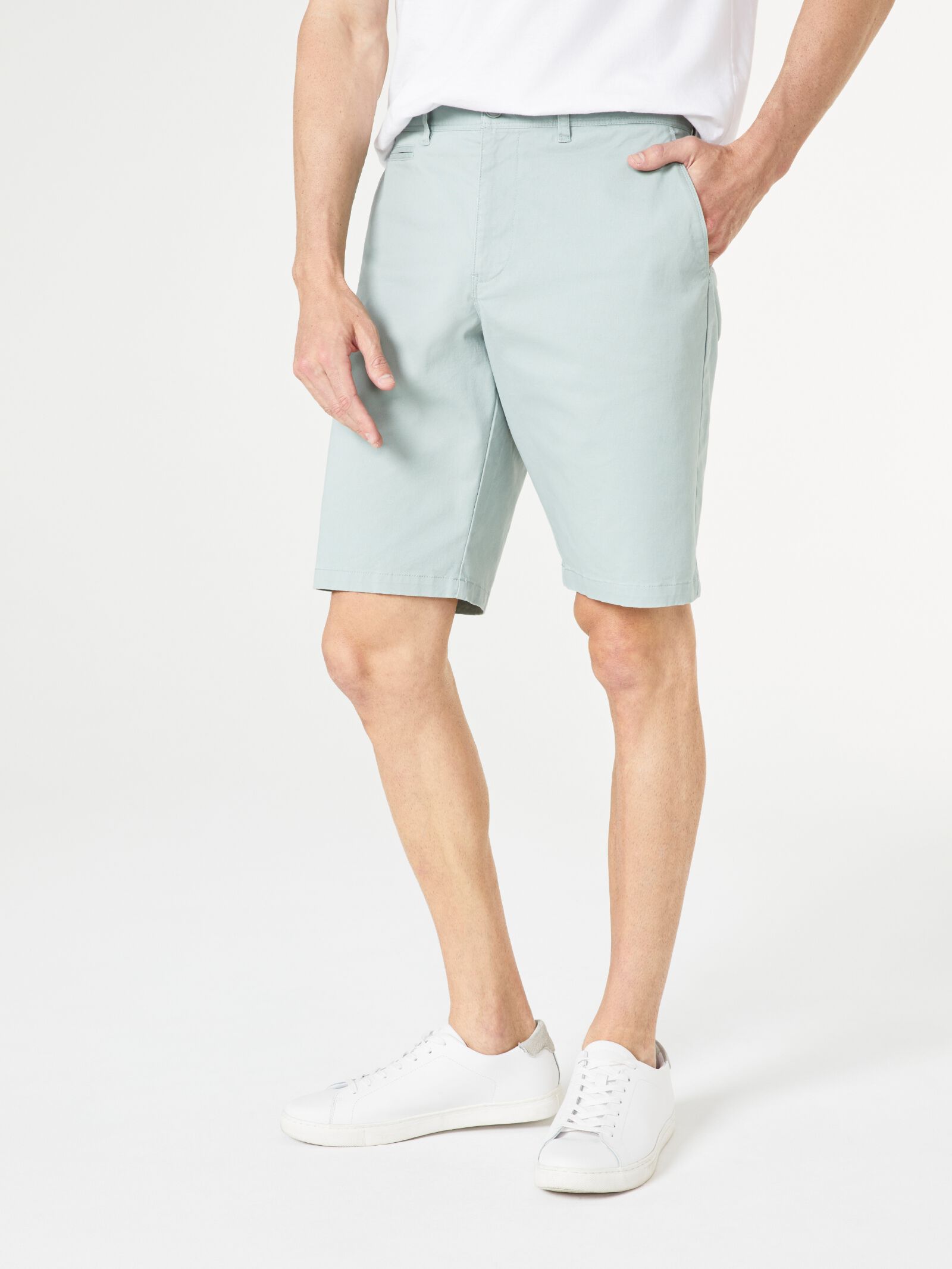 Green chino sales shorts mens