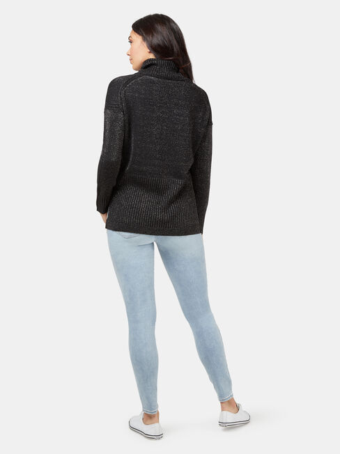 Charlotte Pullover, Black, hi-res