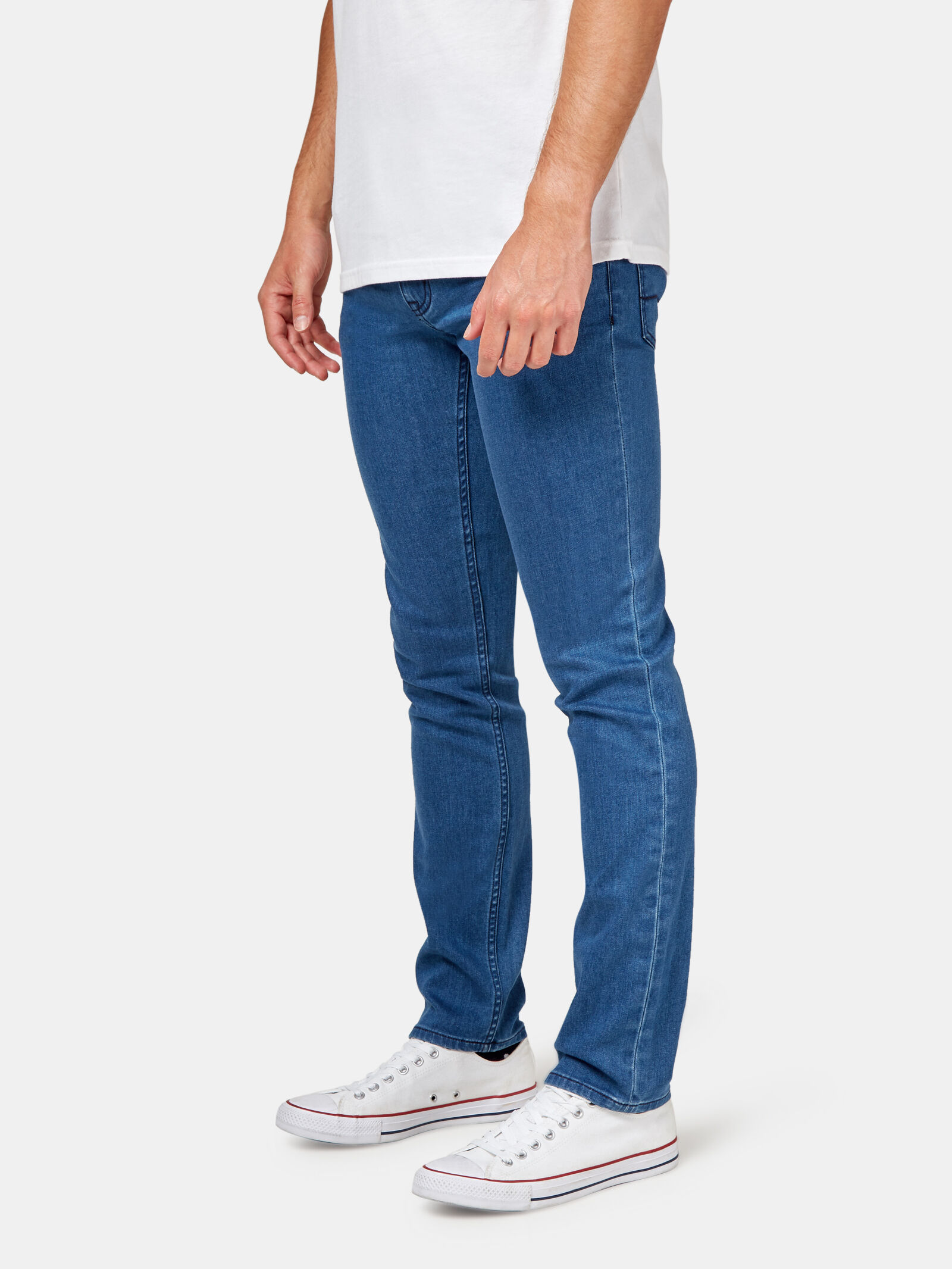 Vans v76 indigo skinny jean discount