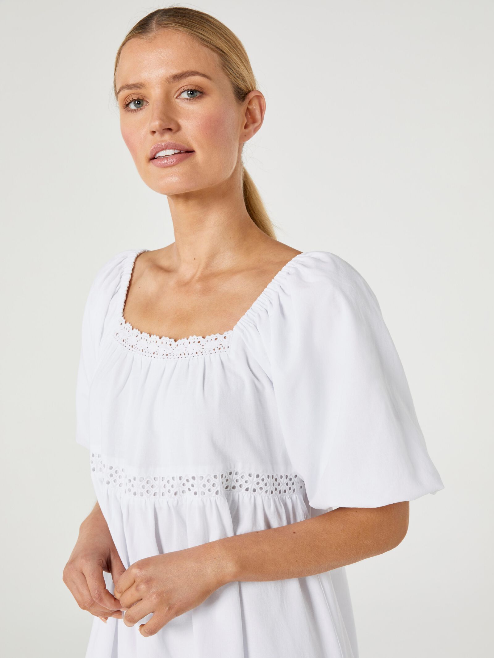 Mariah Lace Babydoll Dress Jeanswest