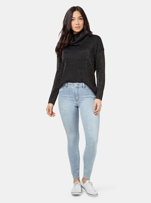 Charlotte Pullover, Black, hi-res