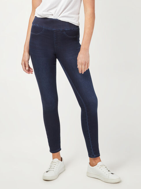 Tessa J-Luxe Skinny Jeans Dark Indigo, Dark Indigo, hi-res