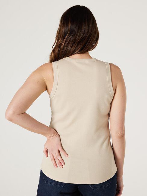 Rib Essential Tank, Neutral, hi-res