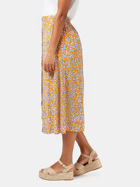 Hallie Skirt, Orange, hi-res