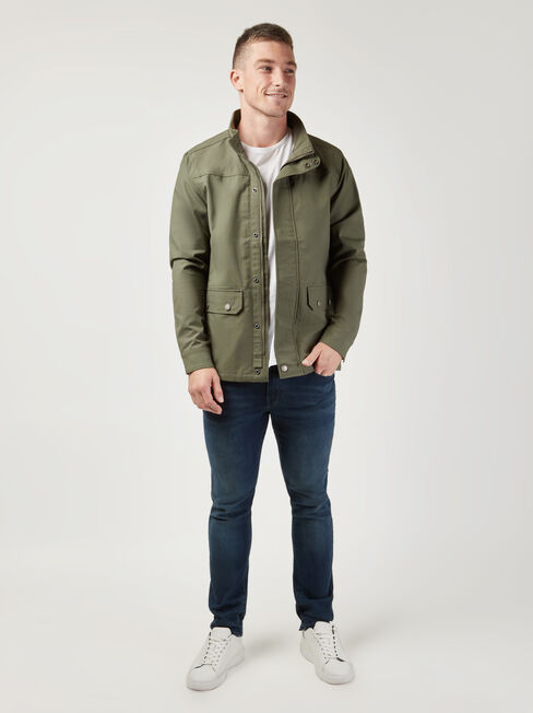 Orson Utility Jacket, Green, hi-res