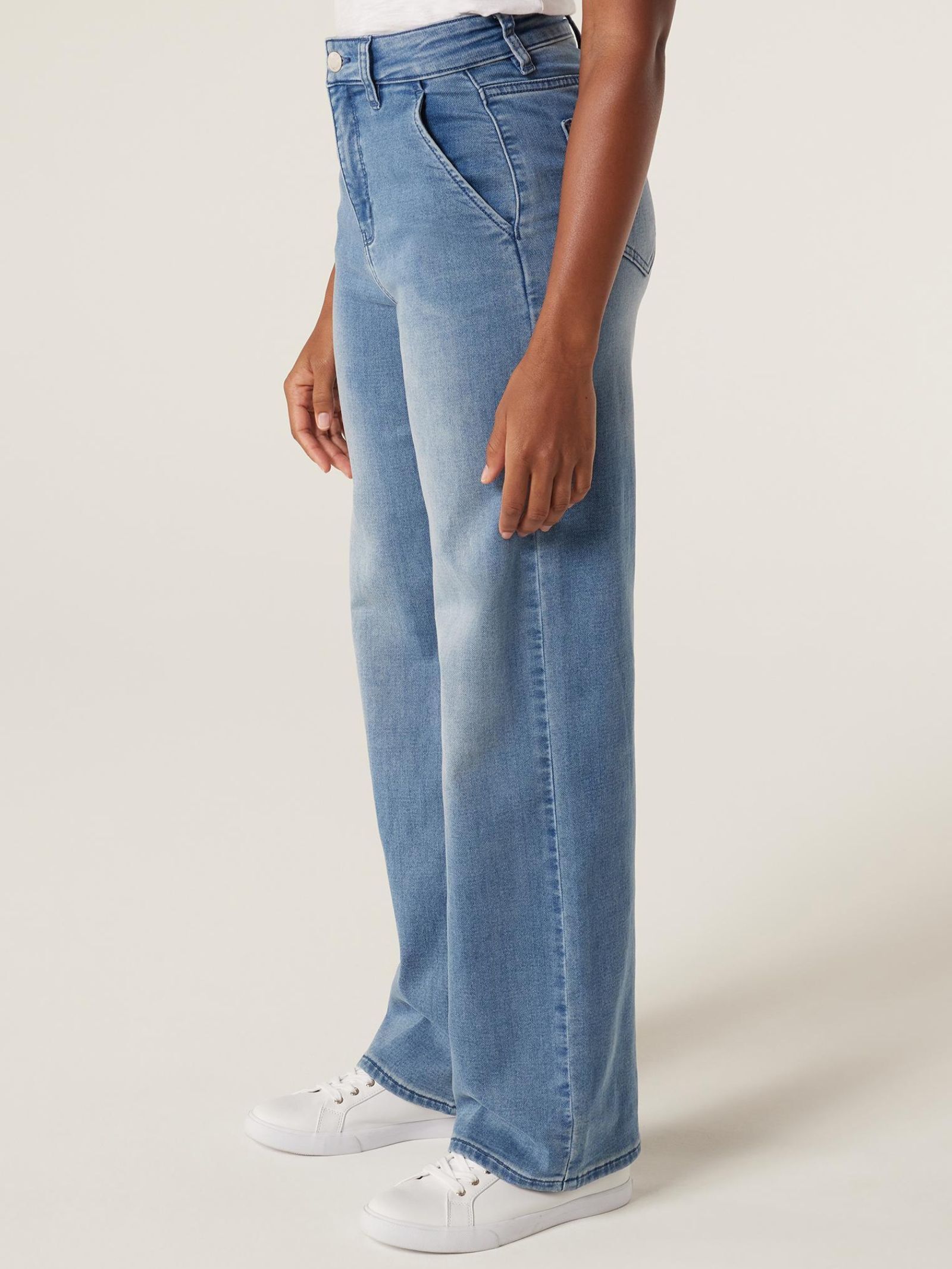 Lisa Luxe HW Wide Leg Jeans Jeanswest