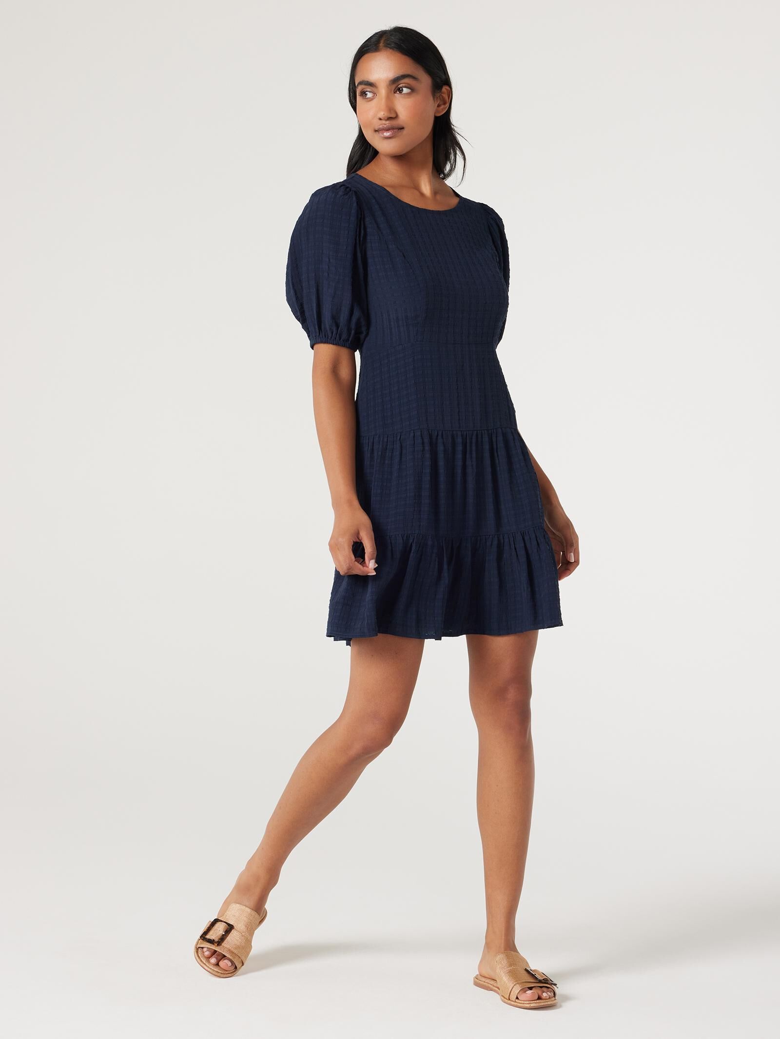 Tori Textured Dress Jeanswest