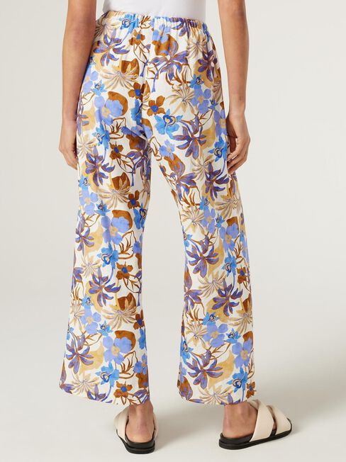 Tillie Wide Leg Pant, Print, hi-res