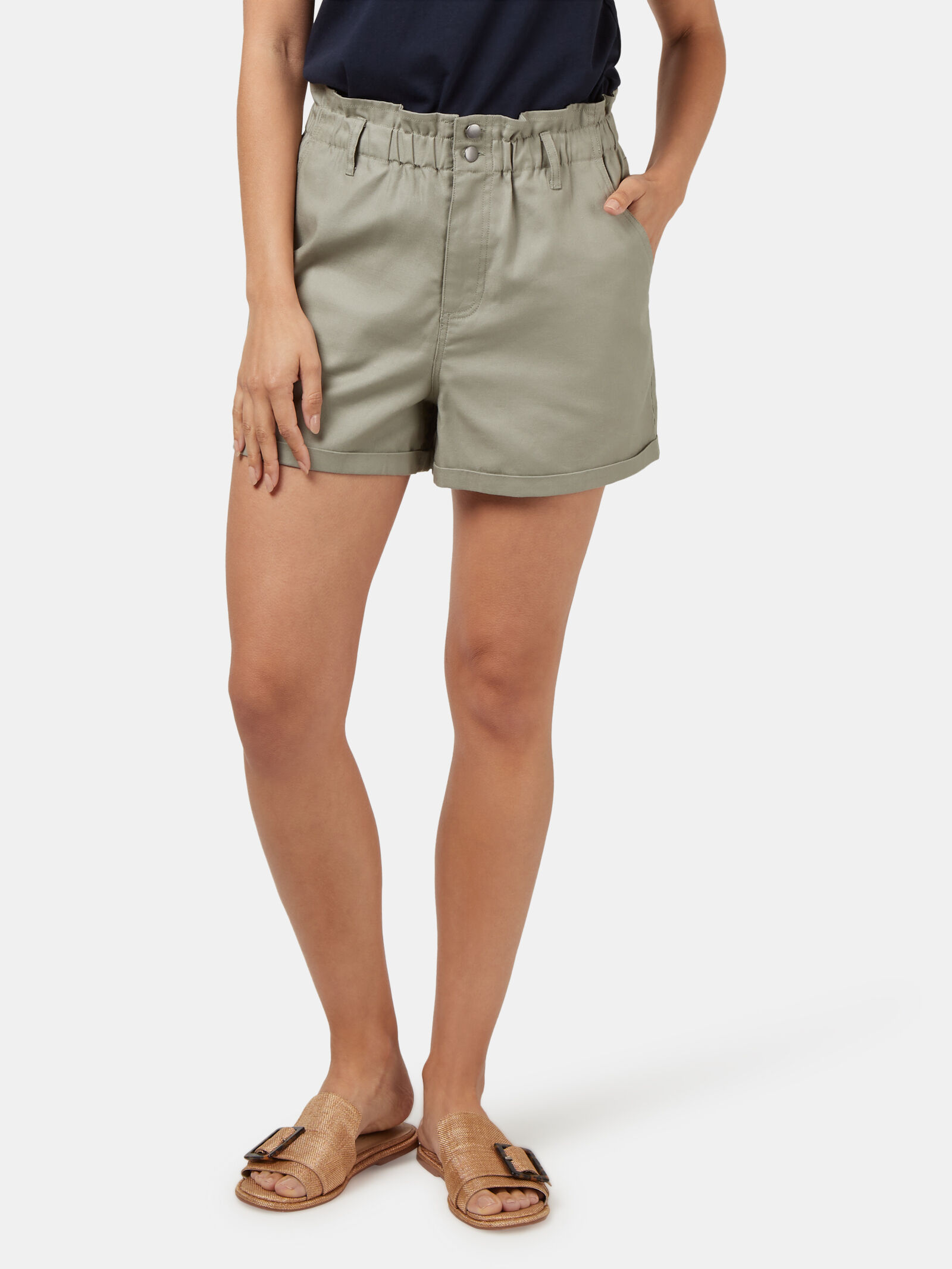 Cotton on sales paper bag shorts