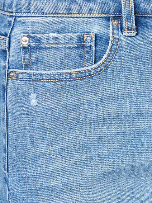 Mom Jeans, Light Indigo, hi-res