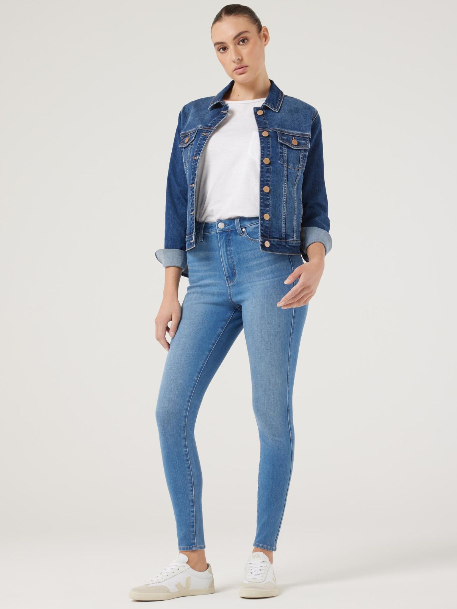 Classic Stretch Denim Jacket Jeanswest