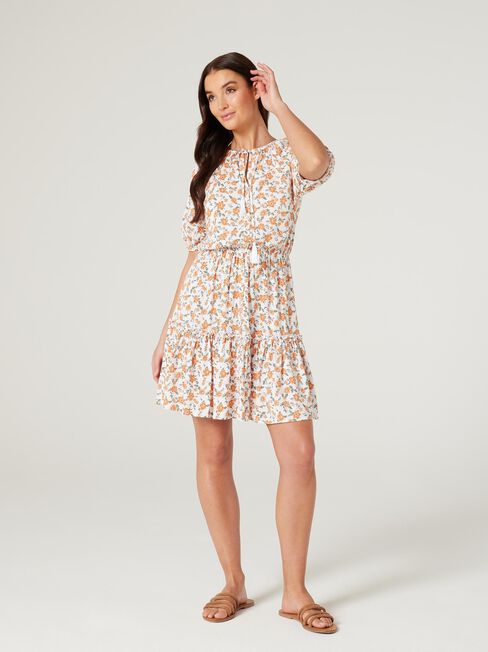 Camilla Dress, Trailing Floral, hi-res