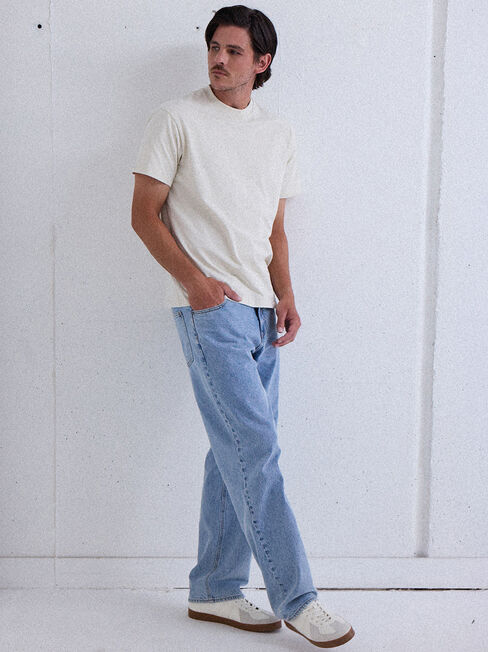 Brooklyn Relaxed Jeans, Light Wash, hi-res