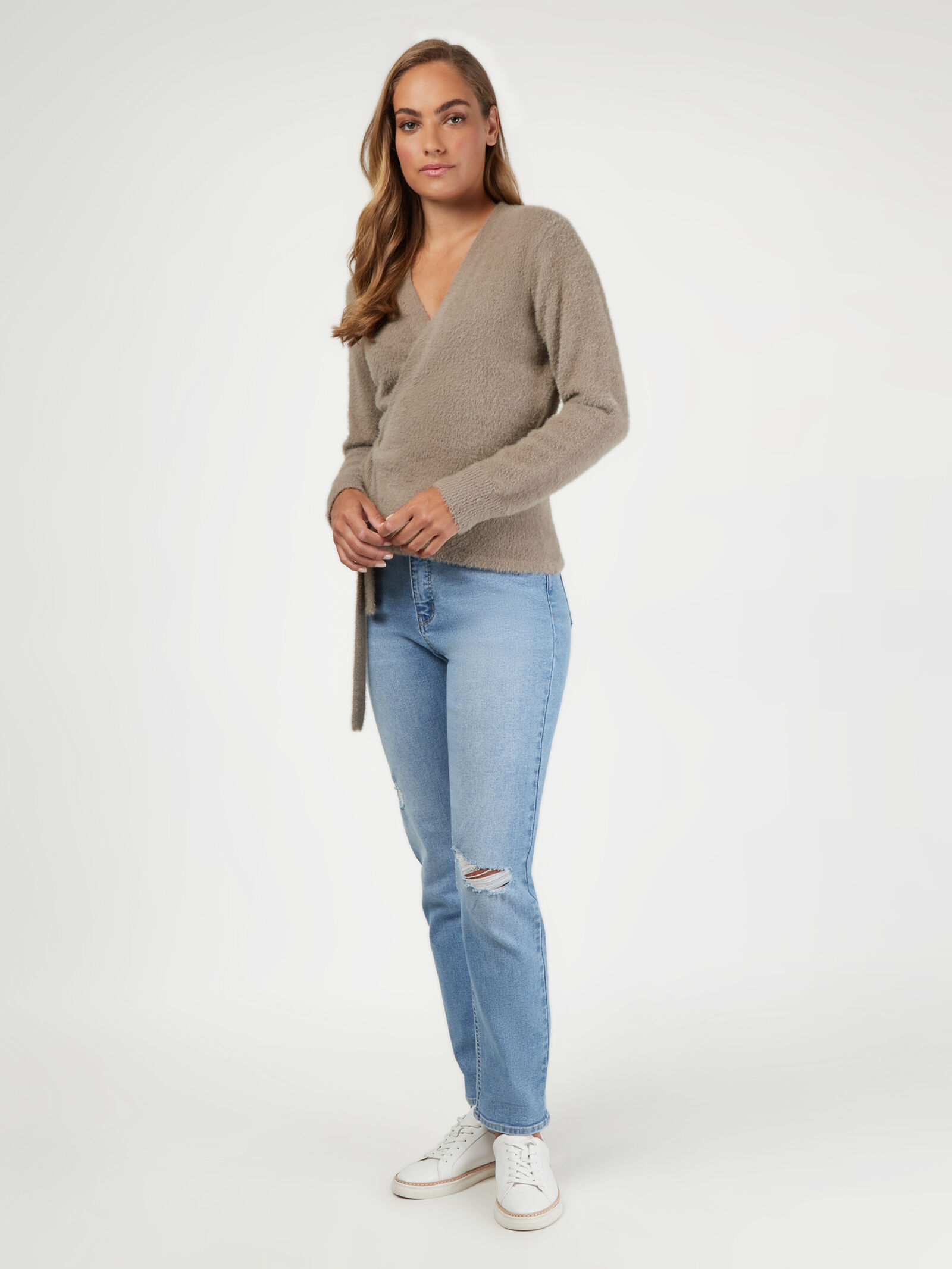 Everlane wrap sweater store