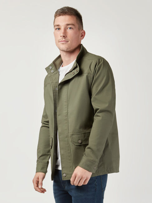 Orson Utility Jacket, Green, hi-res