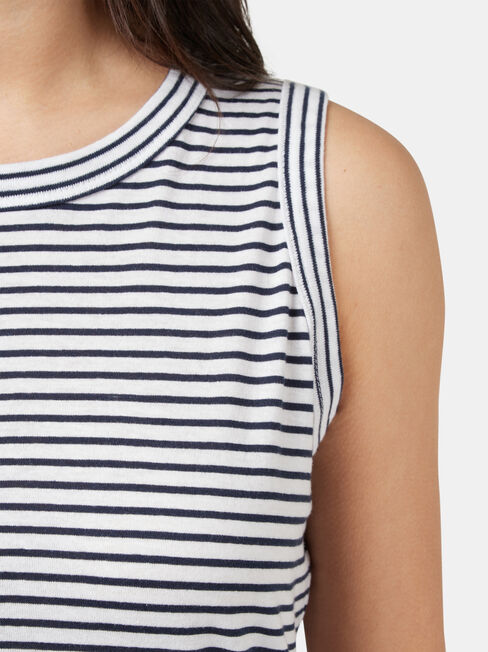 Essential Tank, Stripe, hi-res