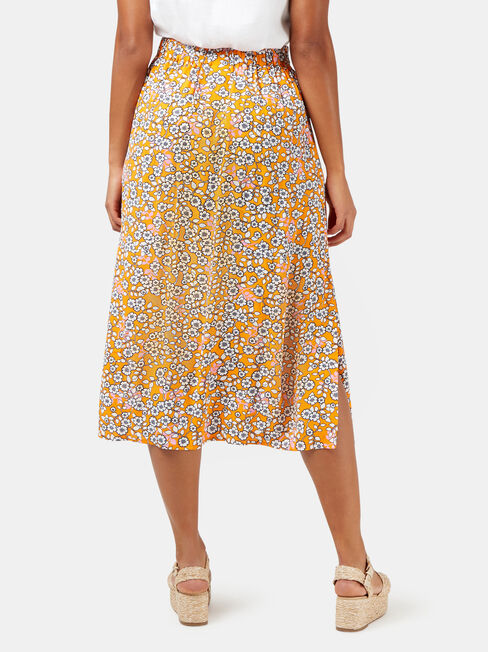 Hallie Skirt, Orange, hi-res