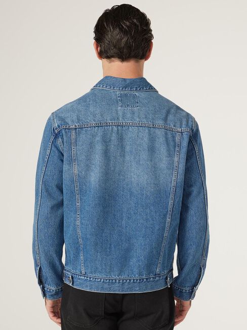 Drew Denim Jacket, Blue, hi-res
