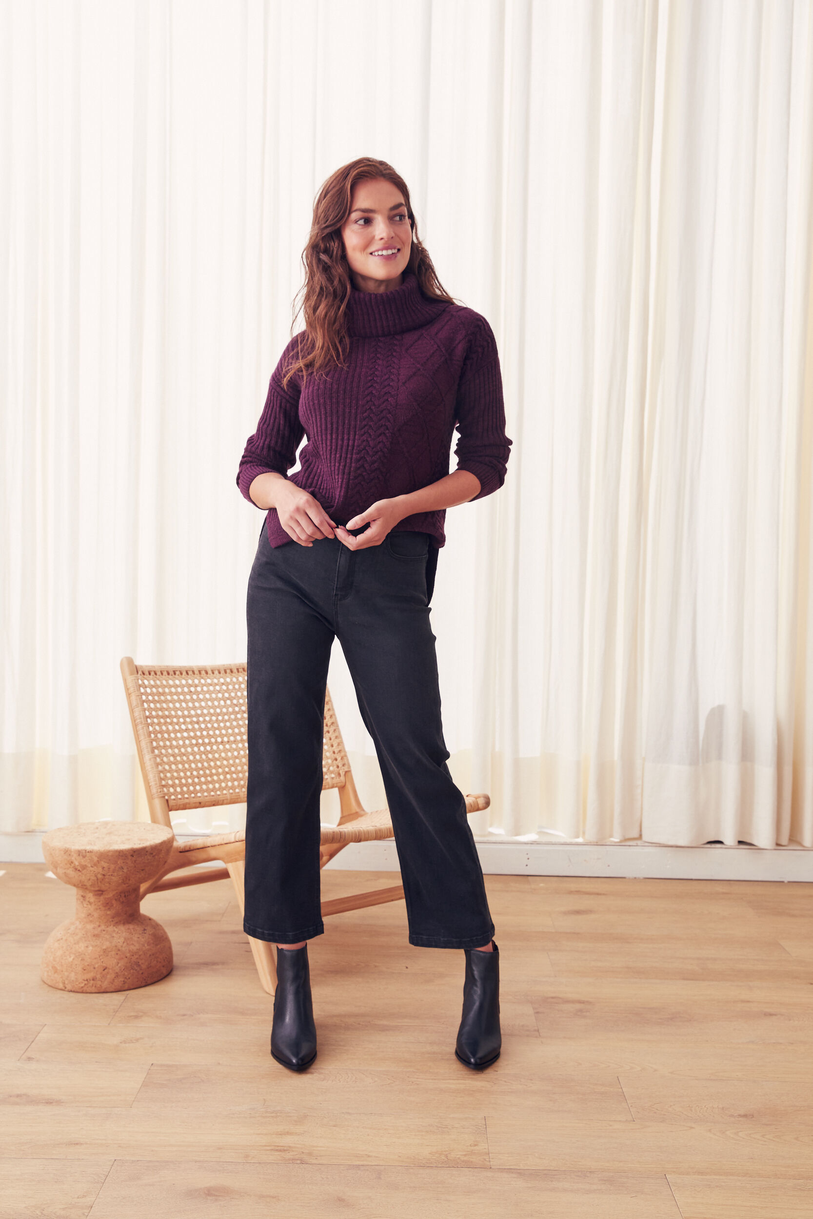 Lulu Cowl Neck Pullover Jeanswest