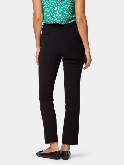 Cathy 4 Way Stretch Pant, Black, hi-res