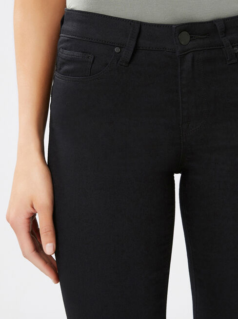 Butt Lifter Skinny Absolute Black, Black, hi-res