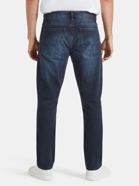 Slim Straight Jeans Storm Indigo